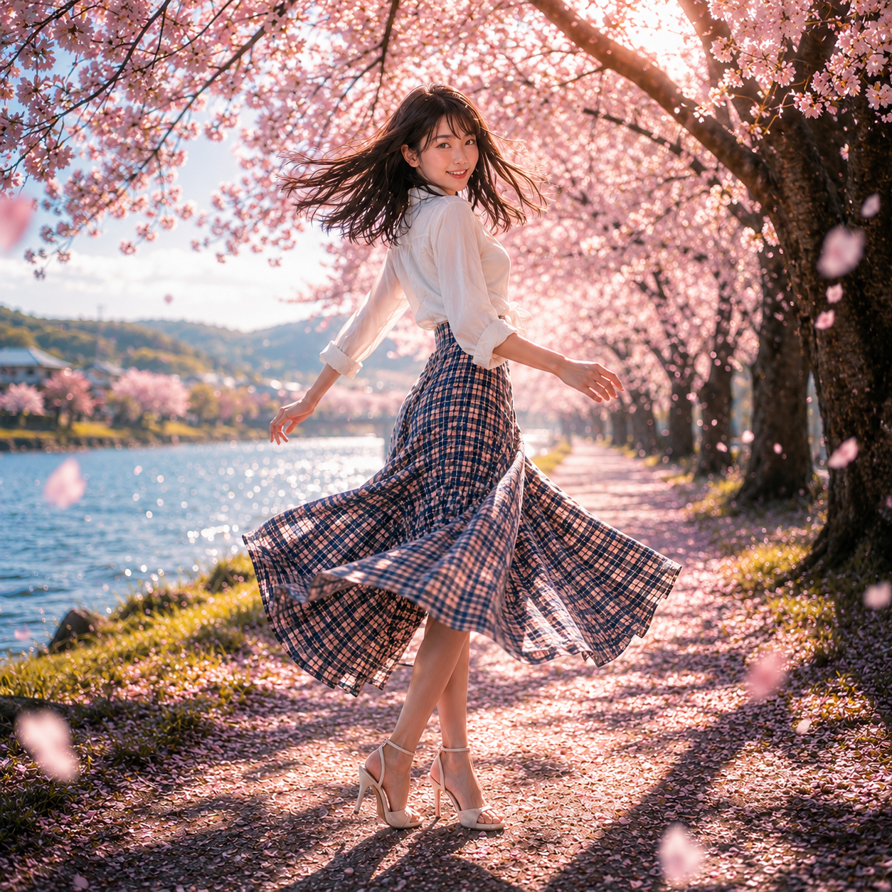 A Detour Under the Cherry Blossoms — HOLIDAY cinematic AI visual story