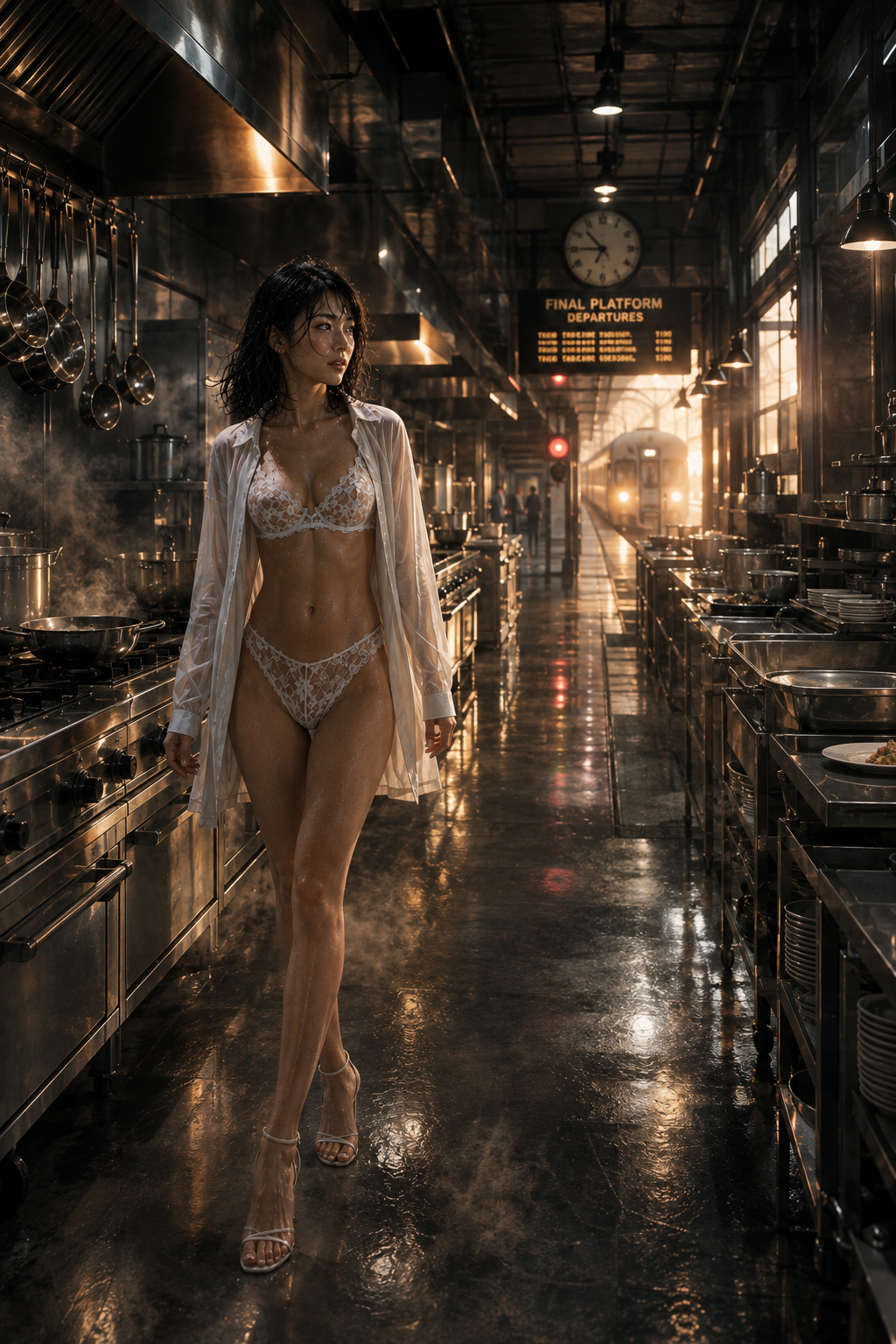 The Kitchen Station — cinematic AI visual story