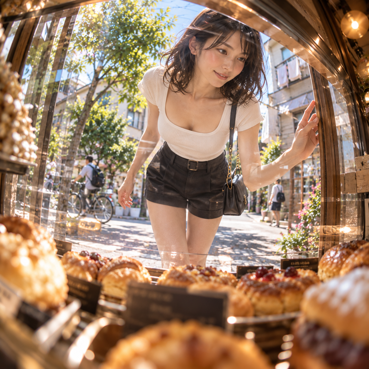 Mio waking naturally on a quiet day off without an alarm
